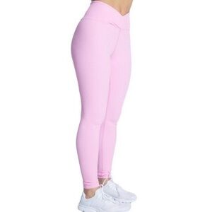 YEAR OF OURS X BANDIER RIBBED
PINK VERONICA LEGGINGS - Mauve